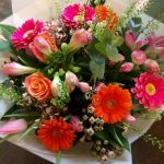 Funky Gerbera Hand Tied from £40